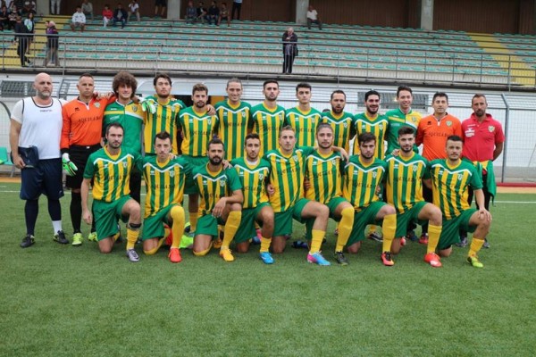 La rosa dell’Ortona (foto dal sito ufficiale dell’Ortona Calcio)