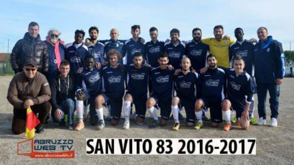 Il San Vito 83 domenica sul campo di Paglieta