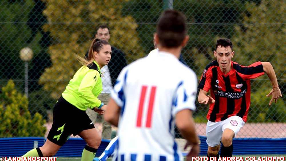 Marcianese-Sporting San Salvo, arbitra la Mastrippolito: prima donna con i rossoneri al Biondi