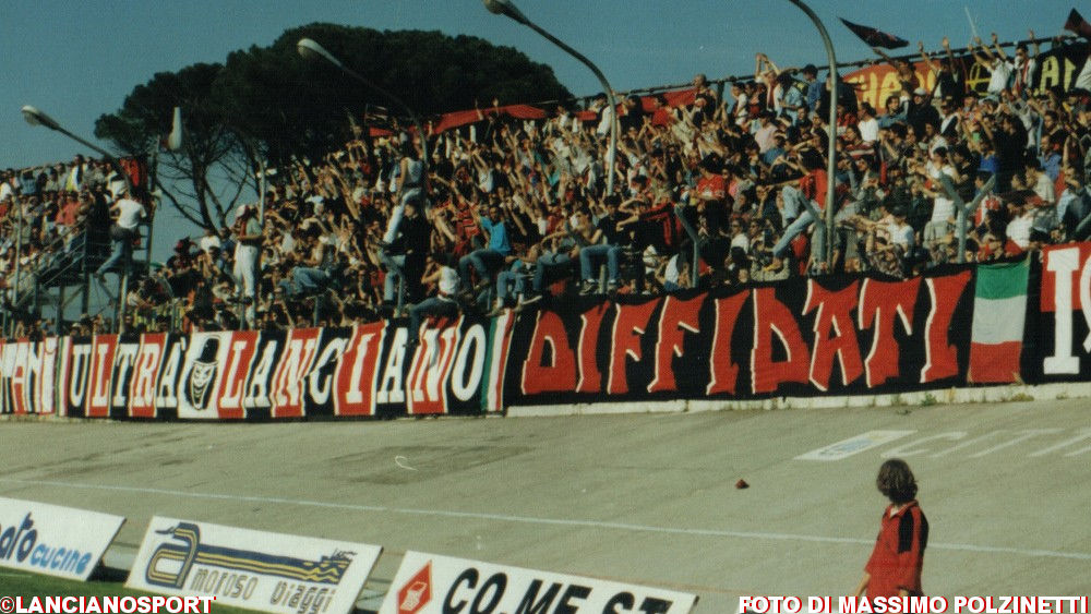 I precedenti tra Lanciano e Atessa: il 5-1 del ’96 unico exploit rossoblù