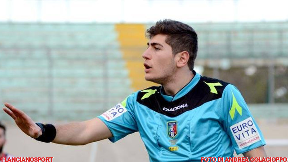 D’Agnillo di Vasto arbitra Acqua&sapone-Lanciano