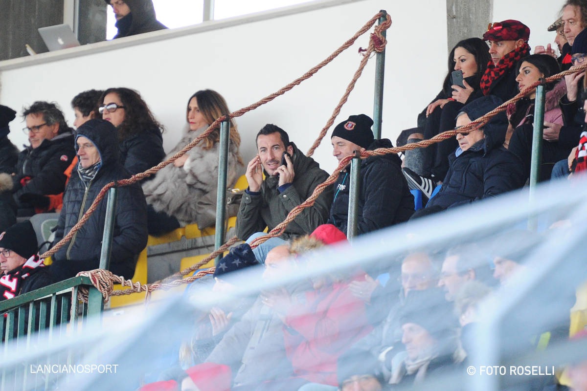 Il ritorno di Di Cecco al Biondi: l’ex virtussino in tribuna per Lanciano-Scerni