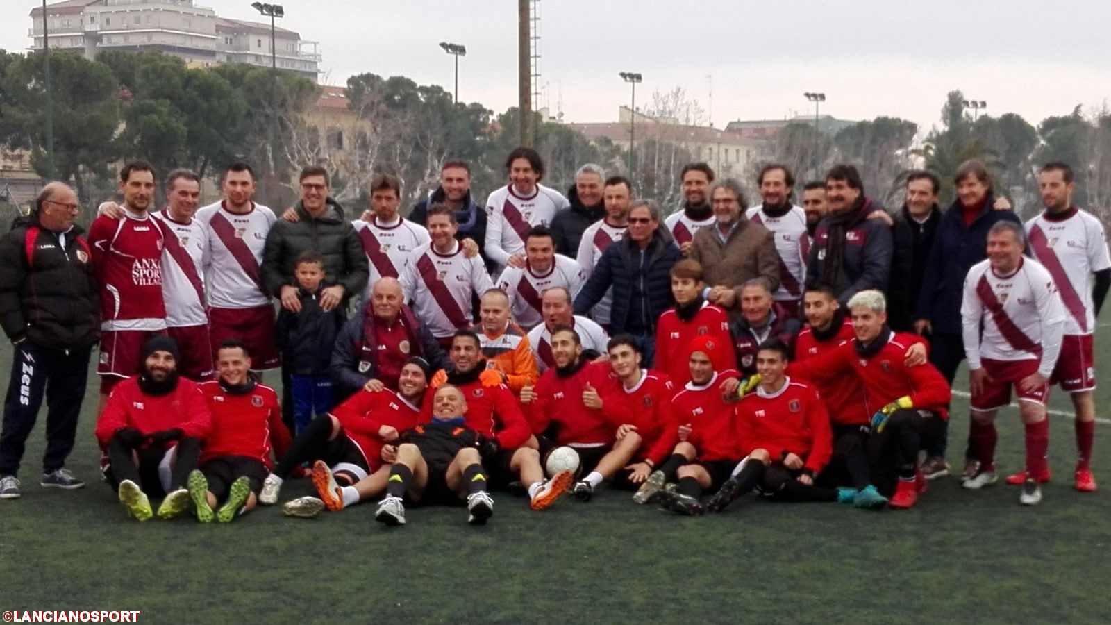 Goleada del Lanciano in amichevole. Mister Del Grosso in campo con l’Amatori Calcio Club