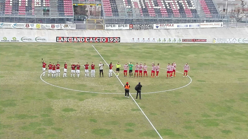 Il Lanciano torna al vittoria: 4-0 al Vasto Marina