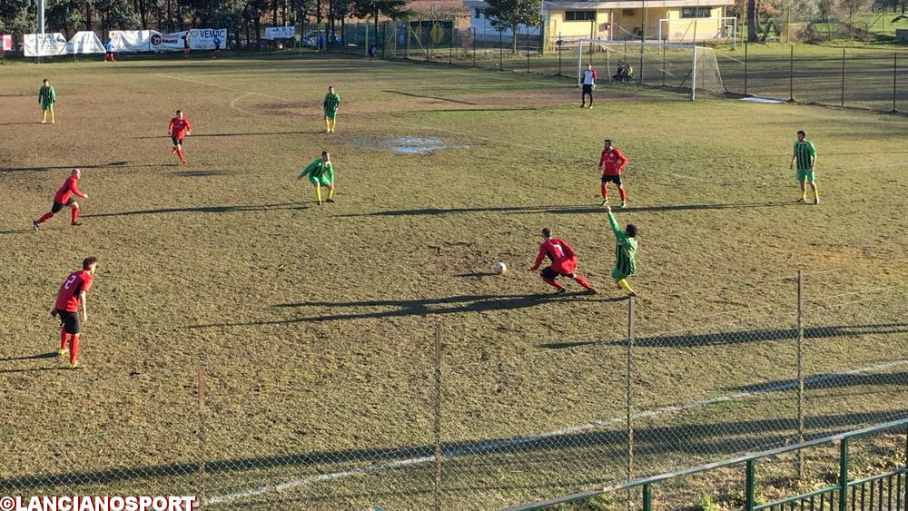 Orsogna corsaro a Mozzagrogna: 1-2 in casa del Tre Ville