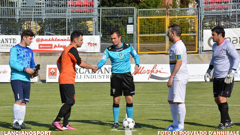 Fabrizio di Vasto arbitra Lanciano-Casolana di Coppa Italia