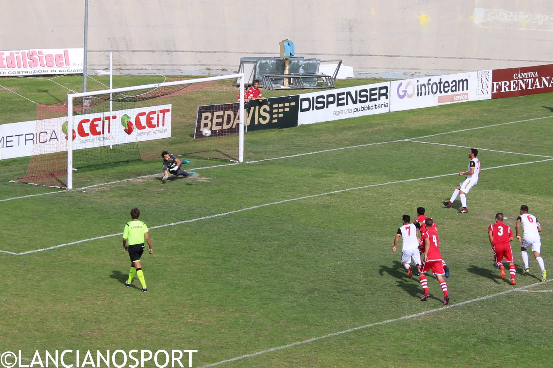 Lanciano si riscatta: 4-2 al Pontevomano e primo successo in campionato